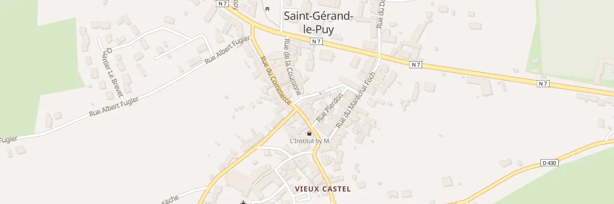 Plan du 15 Rue Roger Séchaud à Saint-Gérand-le-Puy