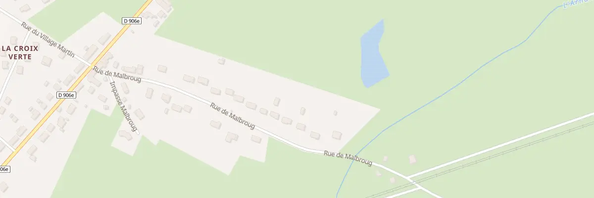 Plan du 27 Rue de Malbroug à Magnet
