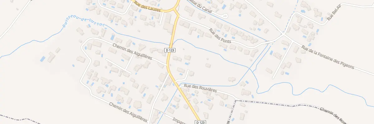 Plan du 353 Av du Pouget à Pouzols