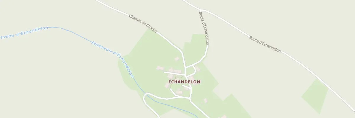 Plan du 5181 Echandelon à Fayet-Ronaye