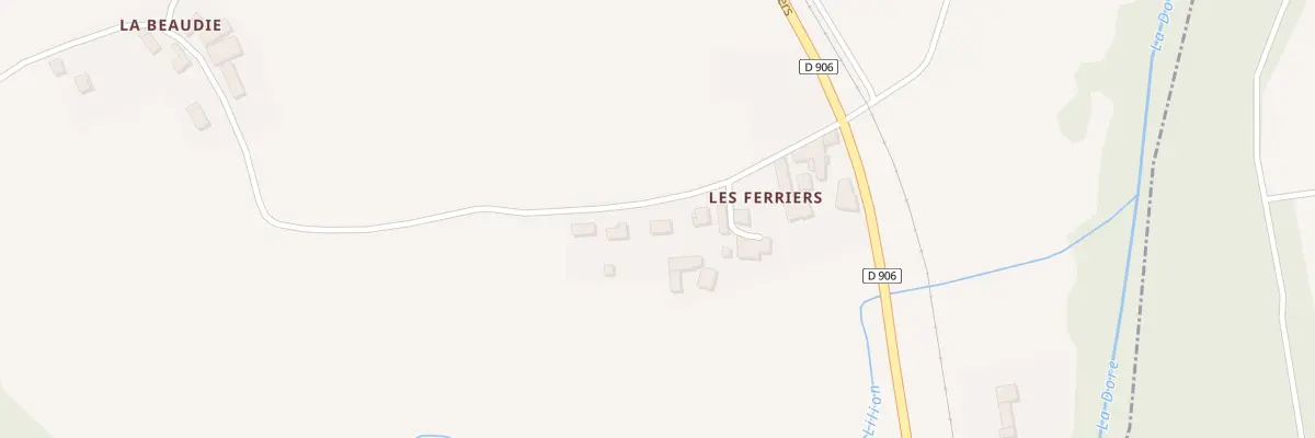 Plan du 15 Les Ferriers à Néronde-sur-Dore