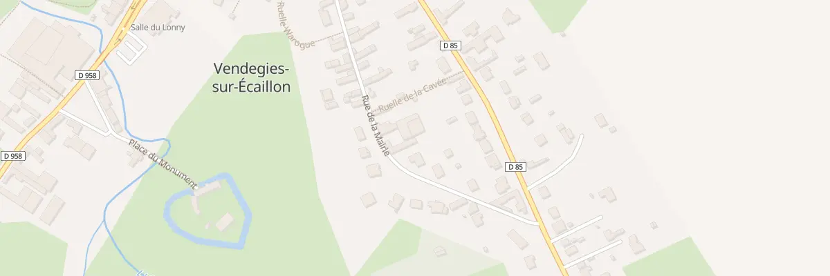 Plan du 269 Rue de la Mairie à Vendegies-sur-Écaillon