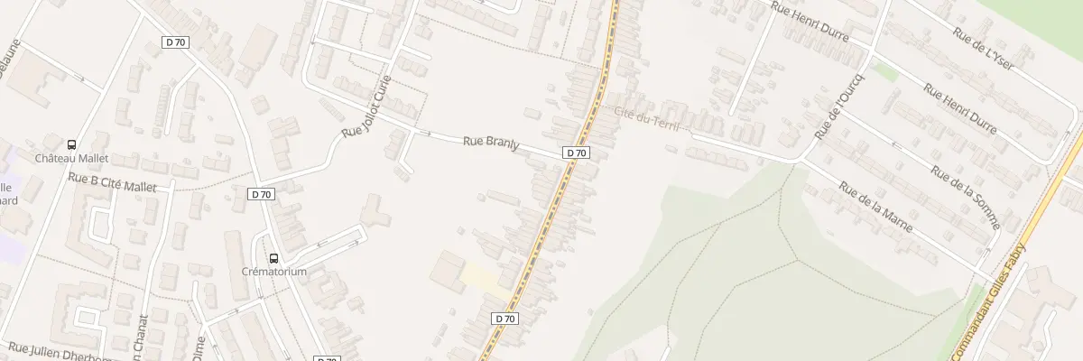 Plan du 76 Rue Roger Salengro à Beuvrages
