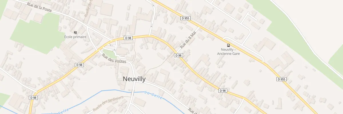 Plan du 20 Rue de la Liberté à Neuvilly