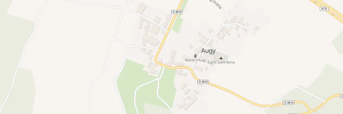 Plan du 5 Rue du Château à Augy