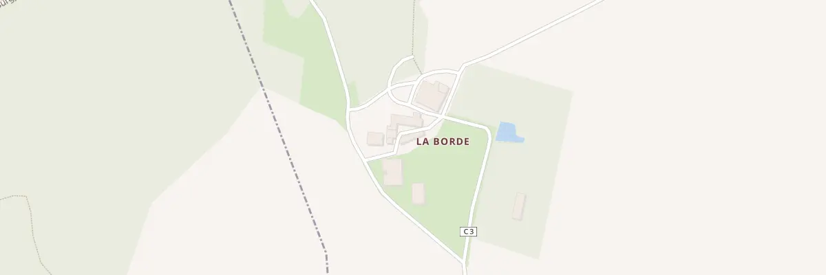 Plan du 321 La Borde à Coulanges-sur-Yonne