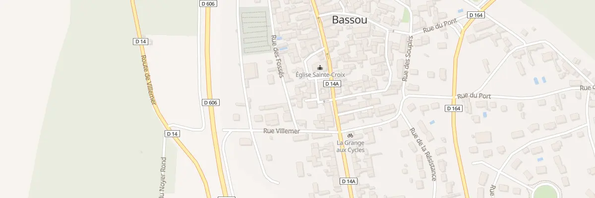 Plan du 5 Rue de la Place à Bassou