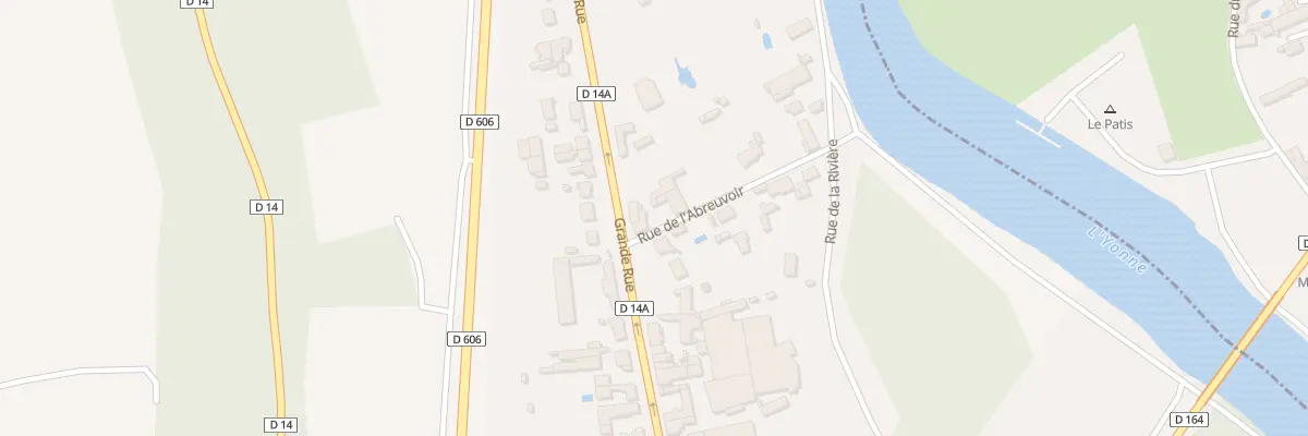Plan du 1 Rue de l’Abreuvoir à Bassou