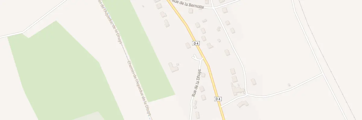 Plan du 2 Rue de la Dhuys à Courtemont-Varennes
