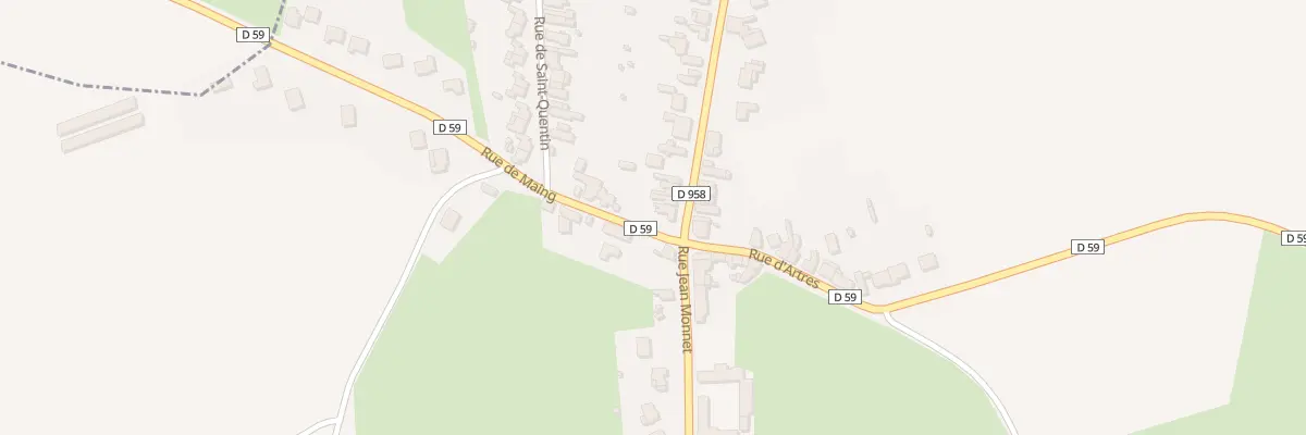 Plan du 66 Rue Jean Monnet à Quérénaing