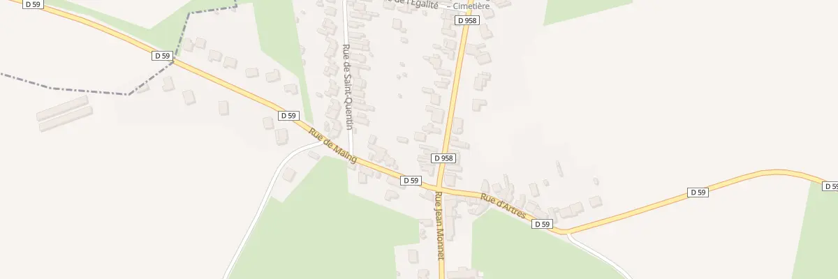 Plan du 56 Rue Jean Monnet à Quérénaing