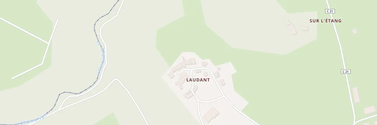Plan du 18 Laudant à Courpière