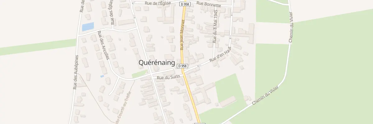 Plan du 83 Rue Jean Monnet à Quérénaing