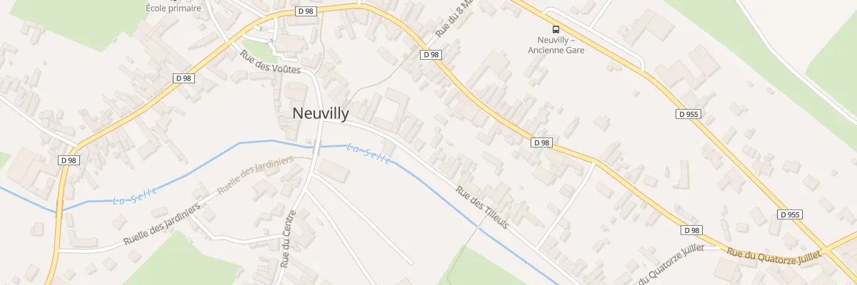 Plan du 5 Rue des Tilleuls à Neuvilly