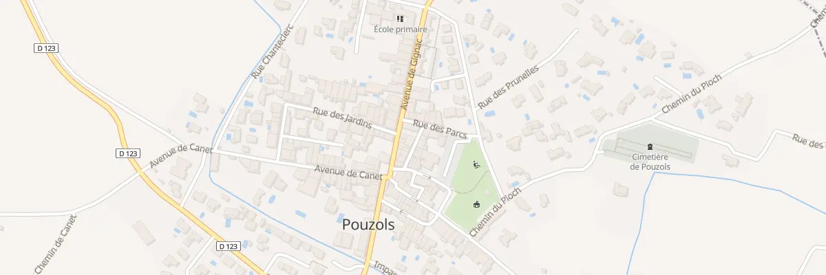 Plan du 4 Rue Traversiere à Pouzols