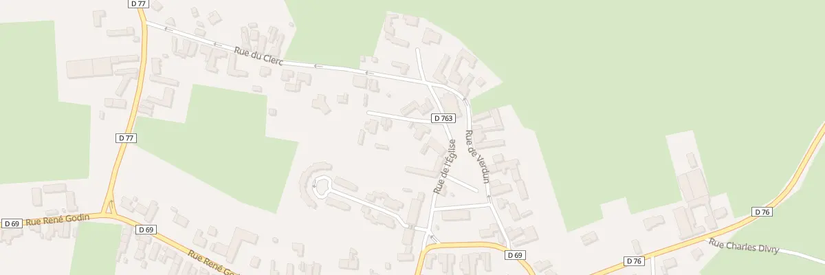 Plan du 1 Imp de l’Eglise à Vaux-Andigny