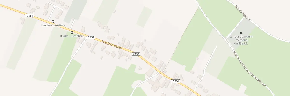 Plan du 486 Rue Jean Jaurès à Bruille-Saint-Amand