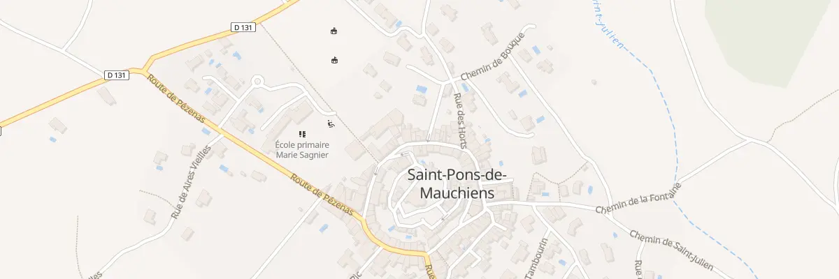 Plan du 40 Rue de la Garenne à Saint-Pons-de-Mauchiens