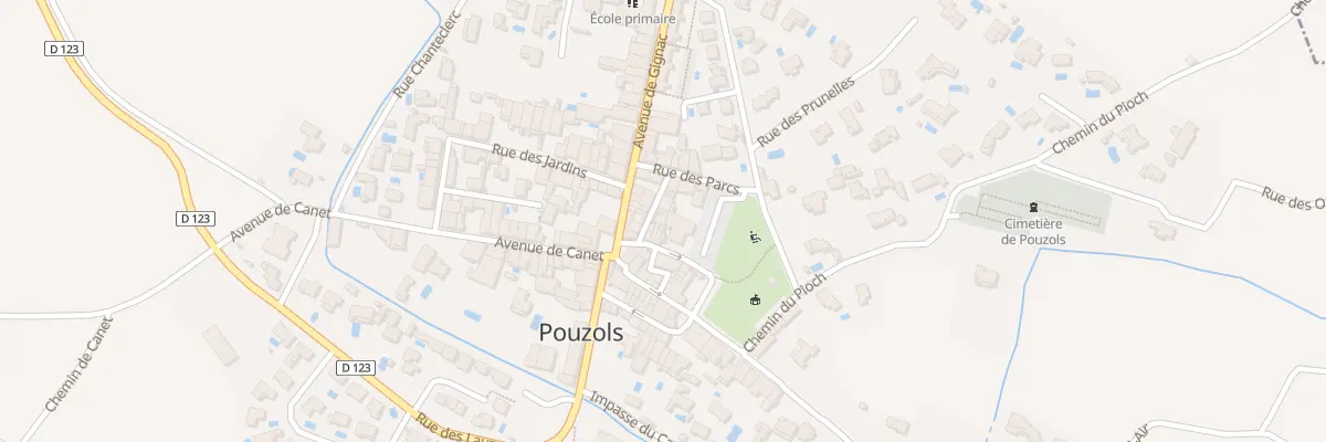 Plan du 5 Rue Traversiere à Pouzols