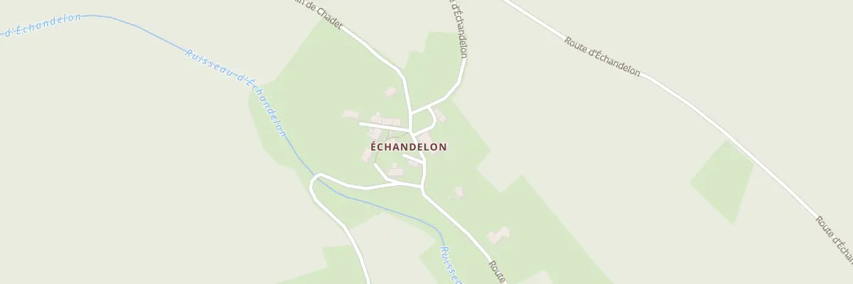 Plan du 5042 Echandelon à Fayet-Ronaye