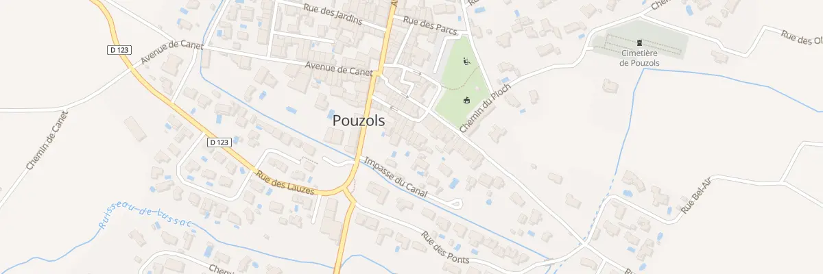Plan du 5 Enc Marcel Gras à Pouzols