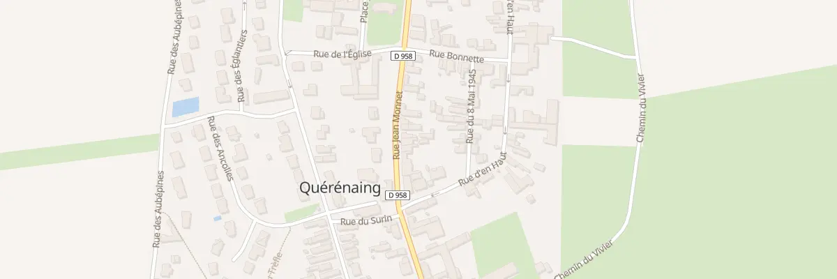 Plan du 77 Rue Jean Monnet à Quérénaing