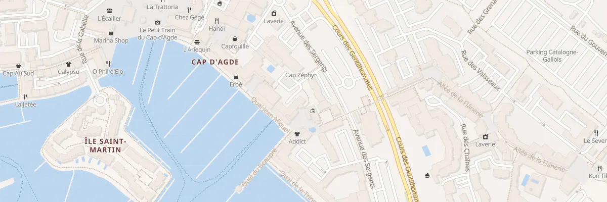Plan du 2 Imp de la Brigantine à Agde