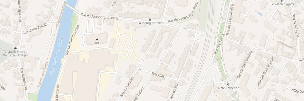 Plan du 19D Rue du Jolimetz à Valenciennes