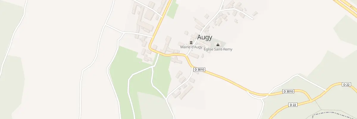 Plan du 20 Rue du Château à Augy