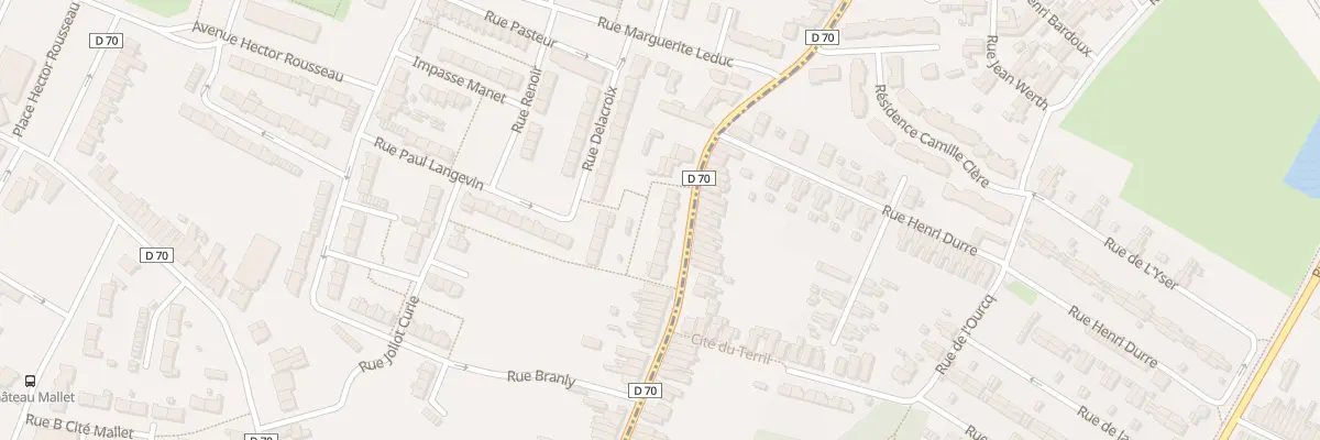Plan du 114 Rue Roger Salengro à Beuvrages