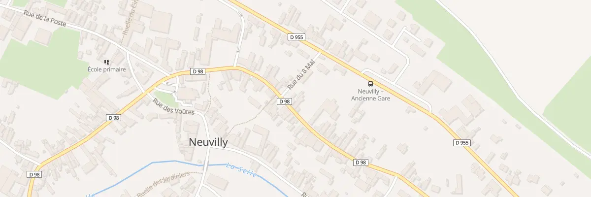 Plan du 33 Rue de la Liberté à Neuvilly