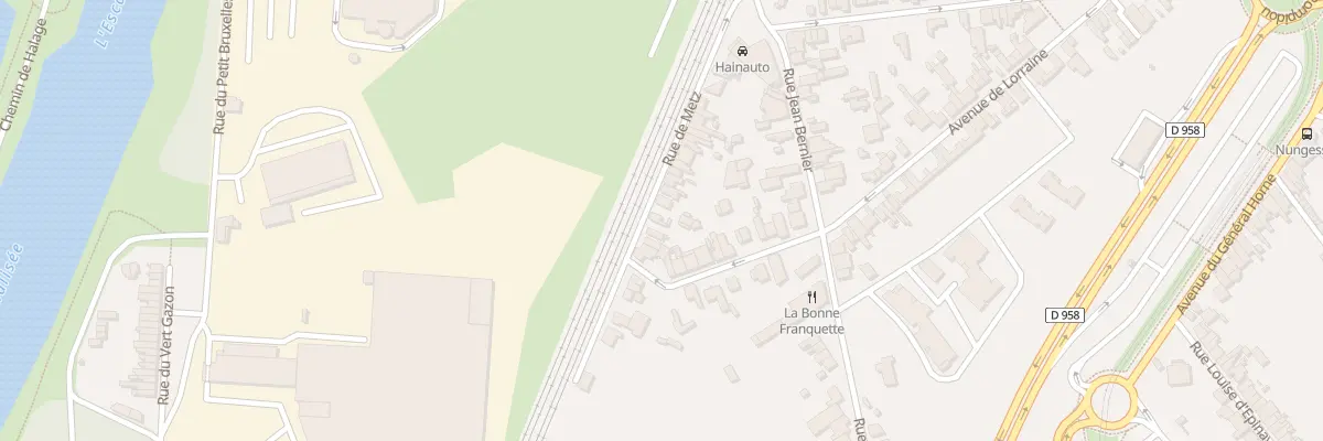 Plan du 31 Rue de Metz à Valenciennes
