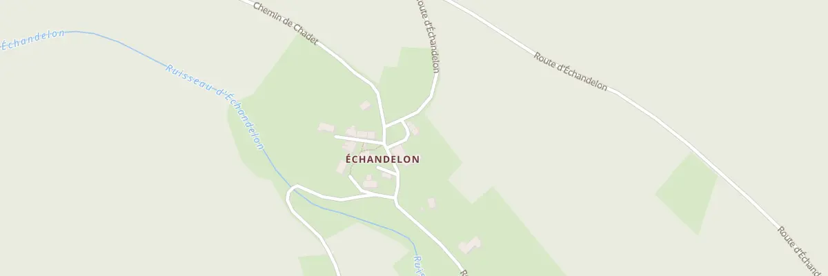 Plan du 5041 Echandelon à Fayet-Ronaye