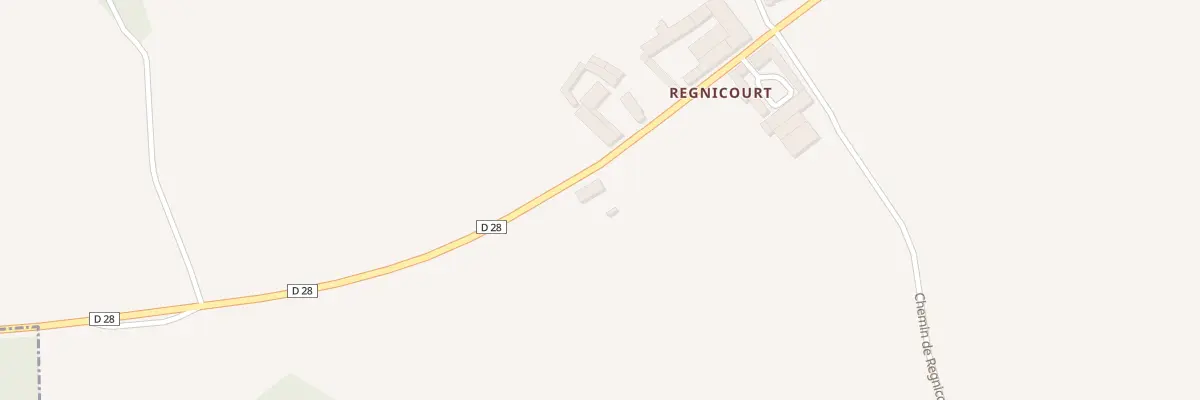 Plan du 7 Ham de Regnicourt à Vaux-Andigny