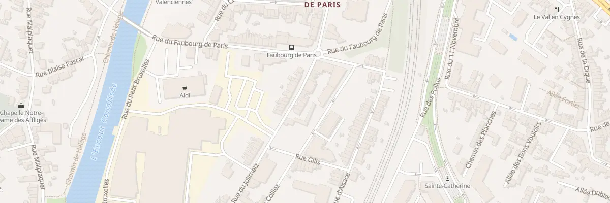 Plan du 19A Rue du Jolimetz à Valenciennes