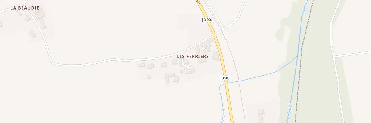 Plan du 7 Les Ferriers à Néronde-sur-Dore