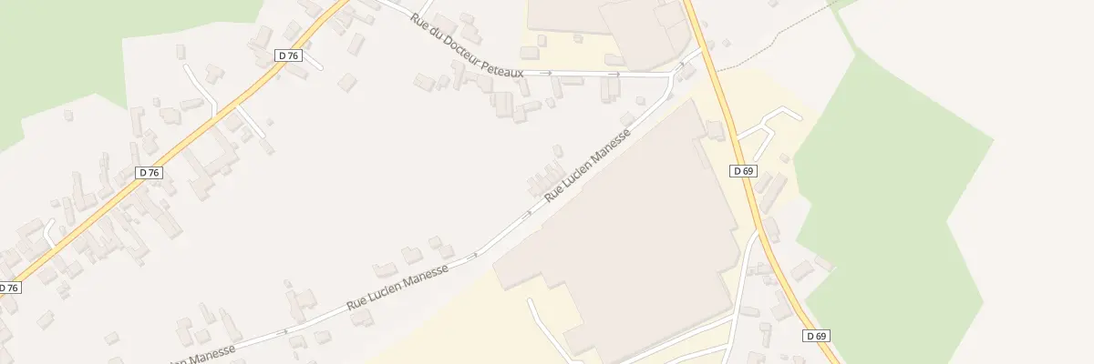 Plan du 7 Rue Lucien Manesse à Vaux-Andigny