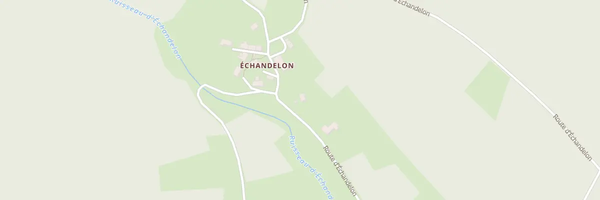 Plan du 5154 Echandelon à Fayet-Ronaye
