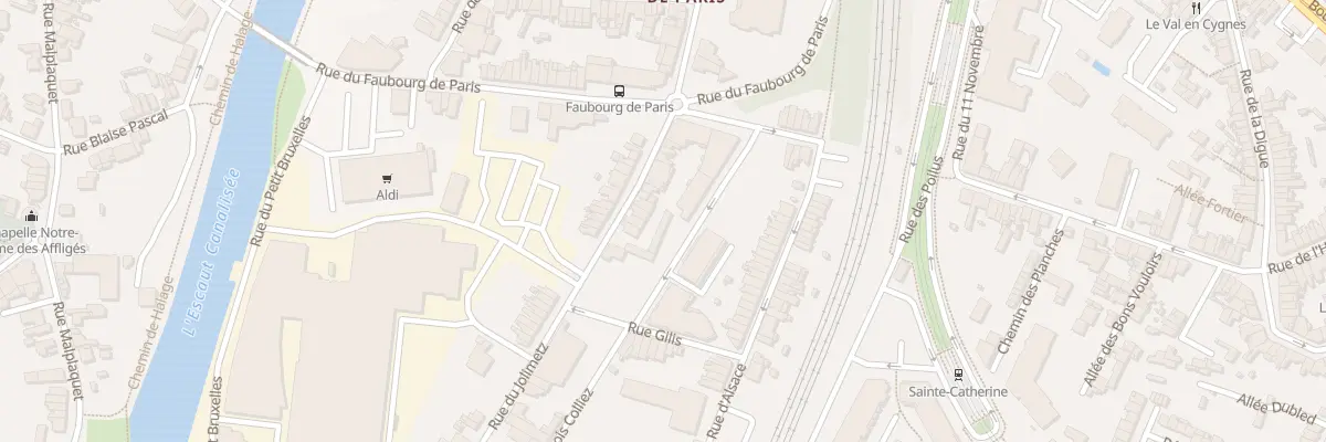 Plan du 19 Rue du Jolimetz à Valenciennes