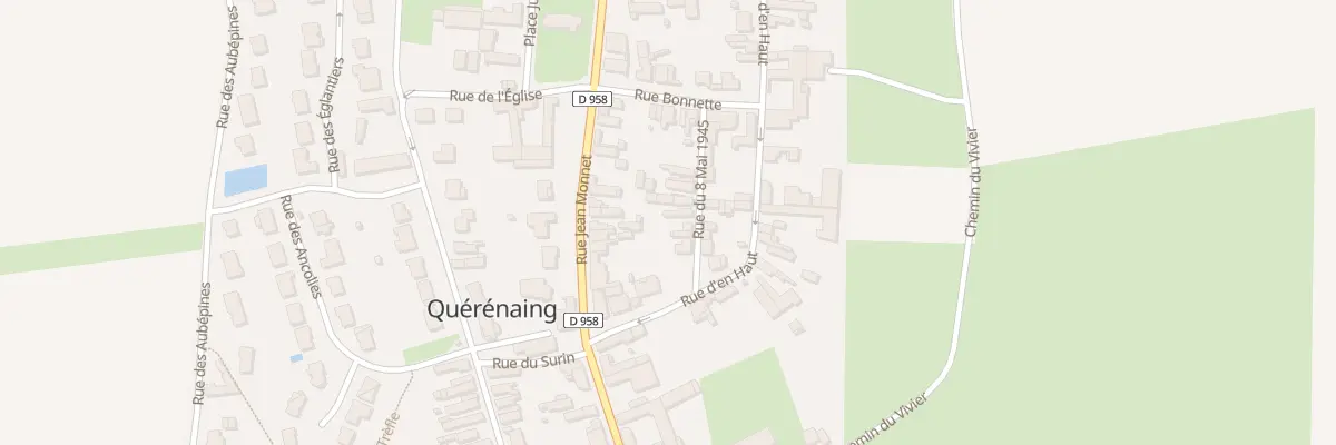 Plan du 8 Rue du 8 Mai 1945 à Quérénaing
