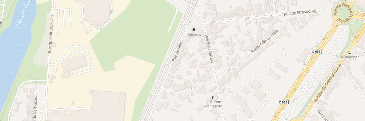 Plan du 17 Rue de Metz à Valenciennes