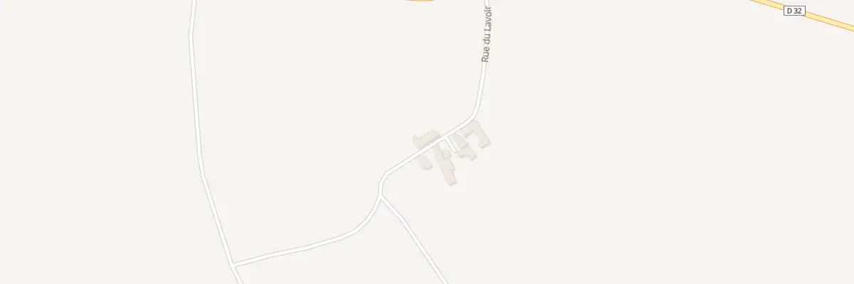 Plan du 240 Rue du Lavoir à Venteuges