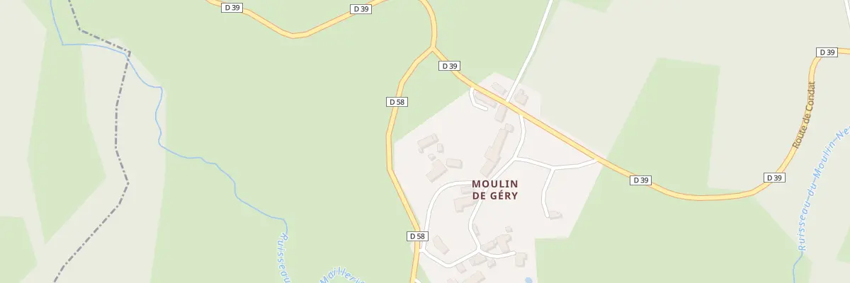 Plan du 6 Rue du Ruisseau à Échandelys