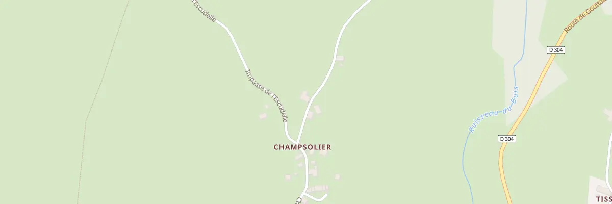 Plan du 5108 Champsolier à Ceilloux