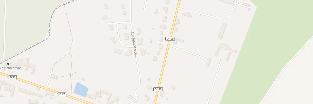 Plan du 5 Rue de Vaudeurs à Villechétive