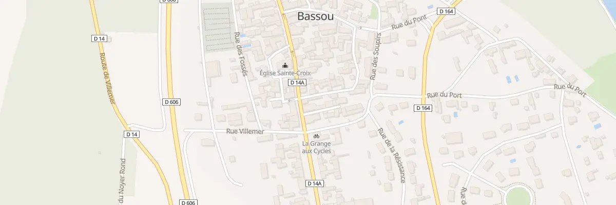 Plan du 68 Gr Grande Rue à Bassou