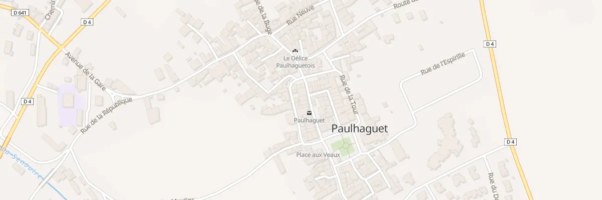 Plan du 21 Rue Gen Pissis à Paulhaguet