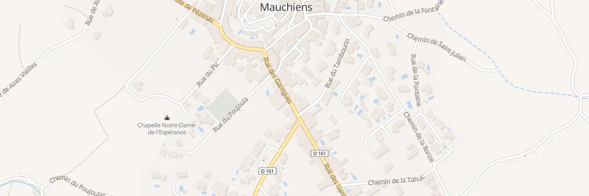 Plan du 19 Rue des Garrigues à Saint-Pons-de-Mauchiens