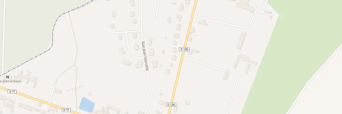 Plan du 7 Rue de Vaudeurs à Villechétive