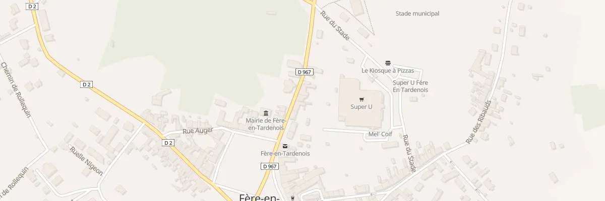 Plan du 10 Rue du Château à Fère-en-Tardenois